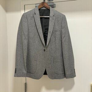 Topman Worsted Jersey Blazer